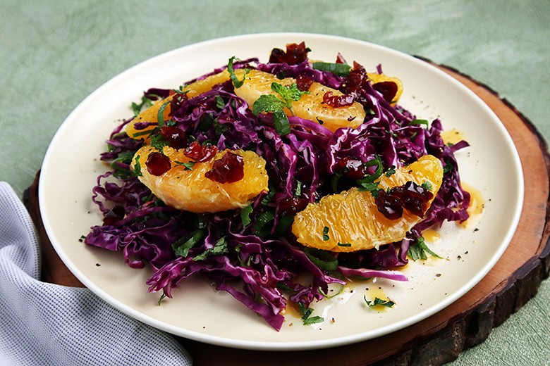 Rotkrautsalat mit Orange