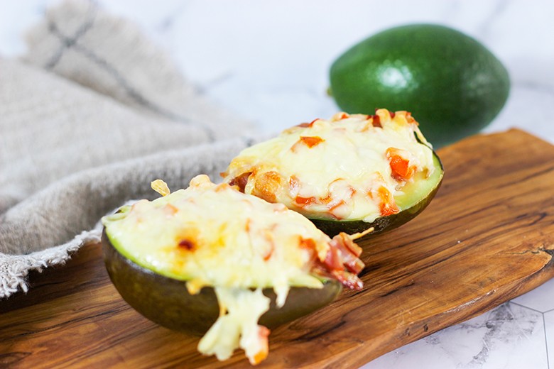 Avocado mit Ei