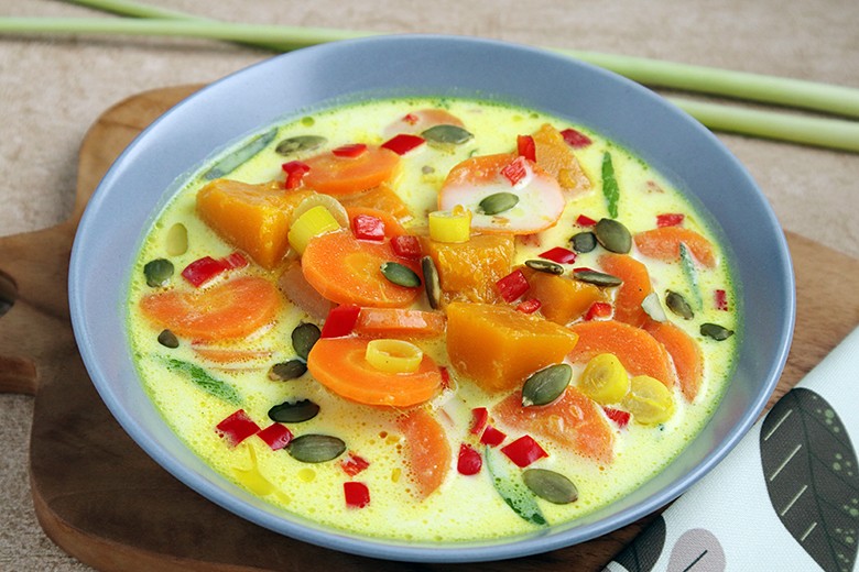 Kürbiscurry mit Karotten