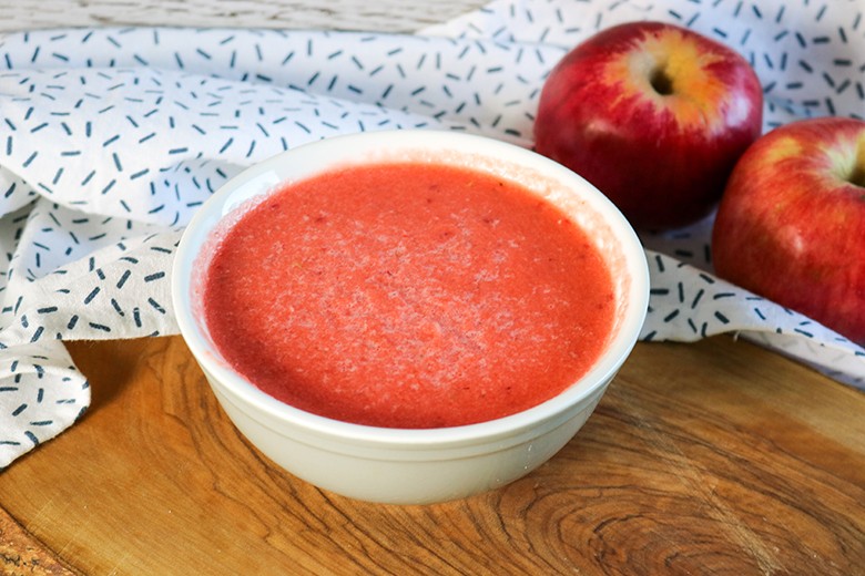 Rohkost Tomaten-Apfel-Suppe