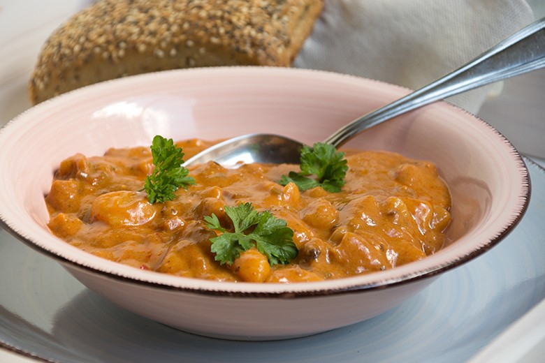 Mikrowellen-Kartoffelgulasch