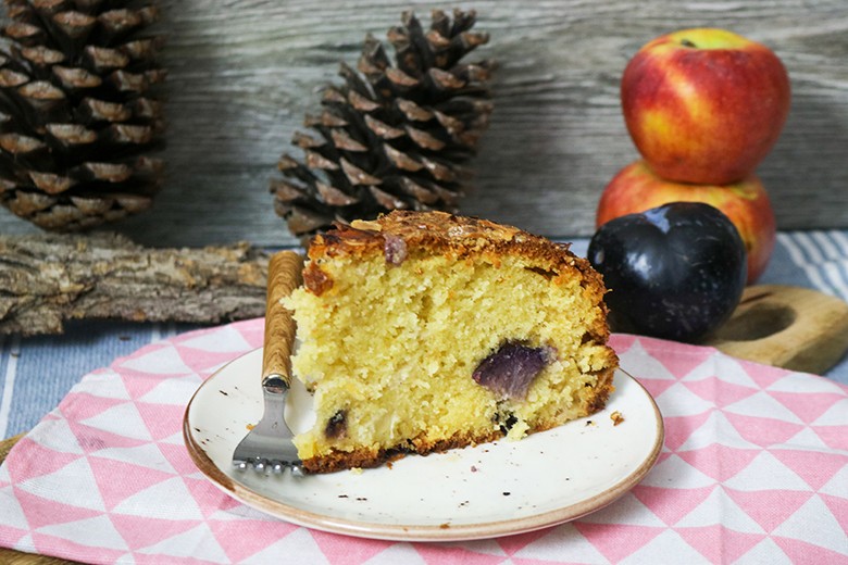 Apfel-Pflaumenkuchen
