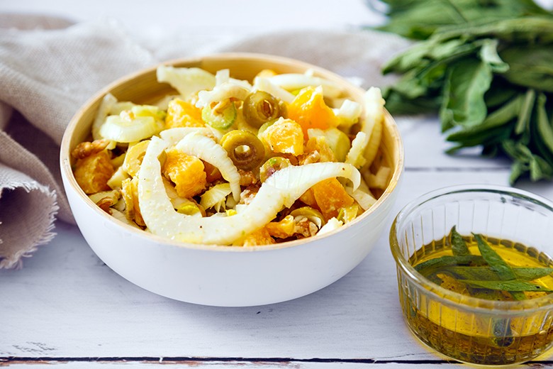 Rohkost Fenchel-Salbei-Salat