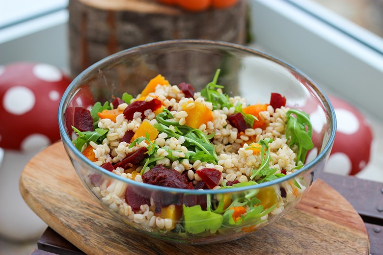 Rohkost Süßkartoffel-Salat