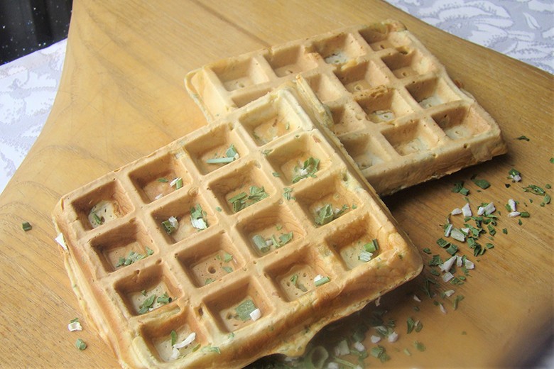 Mandelwaffeln