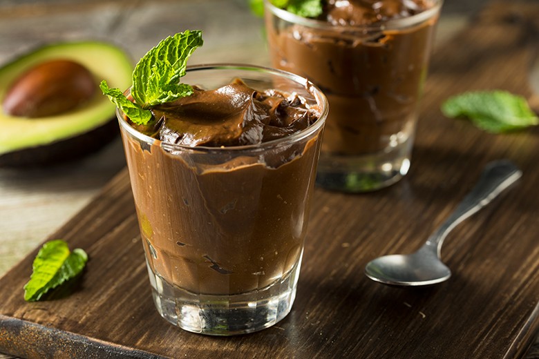 Avocadocreme mit Schokolade