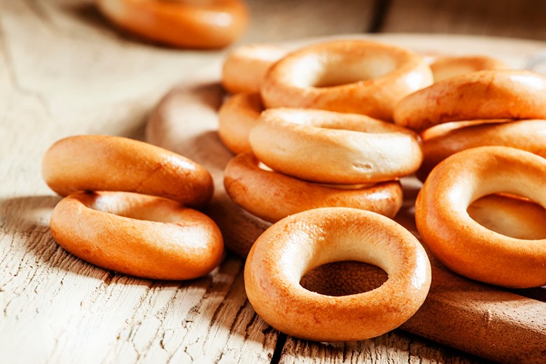 Einfacher Bagel