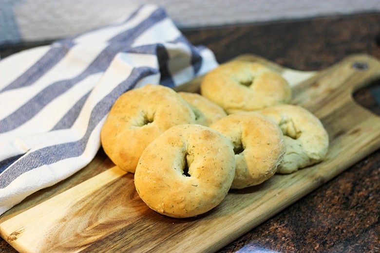 Kräuterbagel