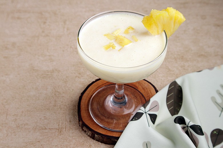 Kokos-Mandel-Granita