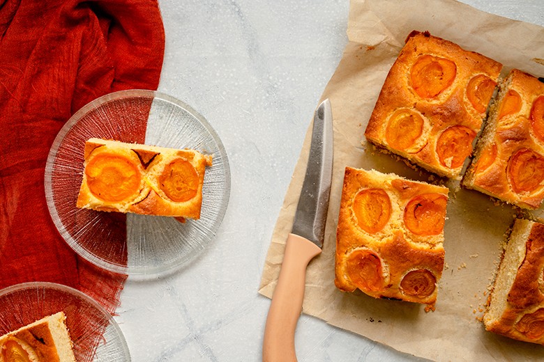 Einfacher Aprikosenkuchen