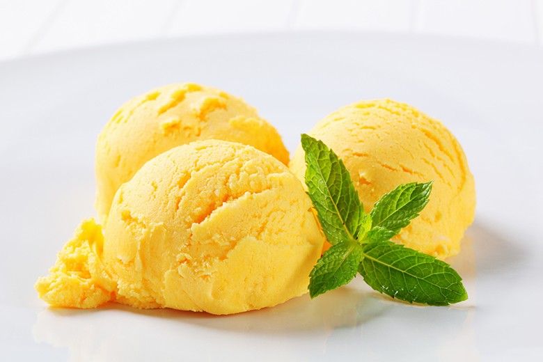 Orangen-Eis