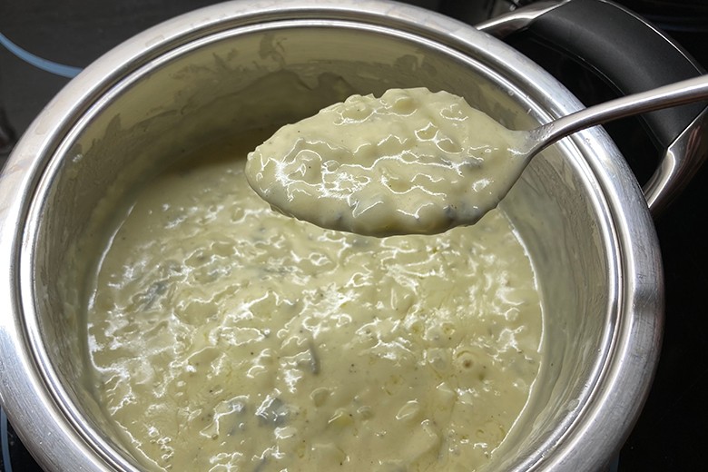Pikante Käsesauce