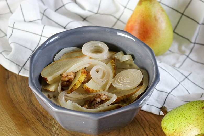 Birnen-Walnuss-Sauce