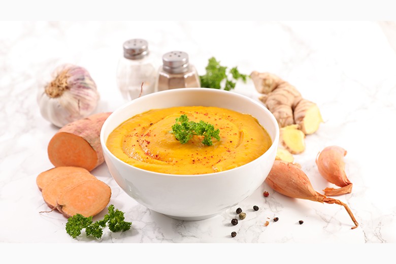 Süßkartoffel-Suppe