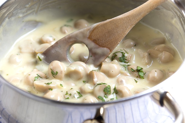 Sahnesauce mit Pilzen