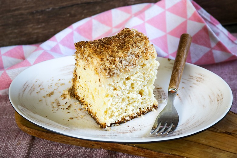 Buttermilchkuchen mit Kokos