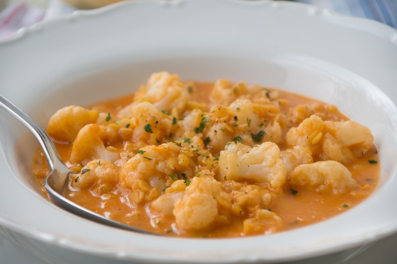 Indische Blumenkohlsuppe