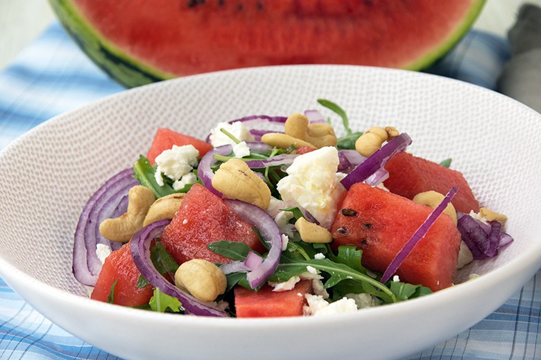 Rucola mit Feta