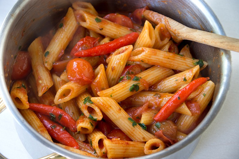One Pot Pasta all´arrabbiata