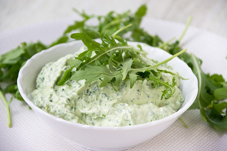 Rucola-Brotaufstrich