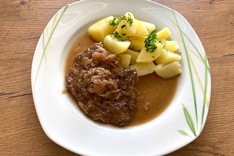 Zwiebelrostbraten