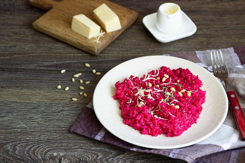 Rote-Bete-Risotto