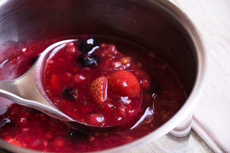 Vegane Rote Grütze