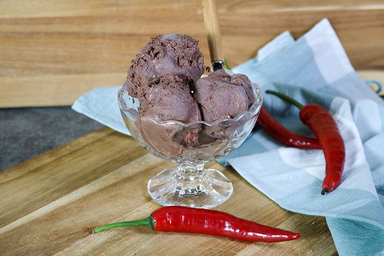 Schoko-Chili-Eis