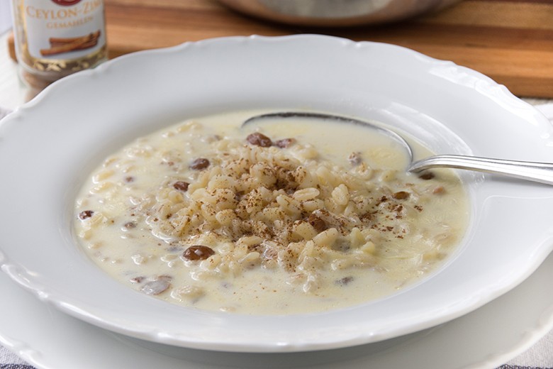 Buttermilchsuppe mit Graupen