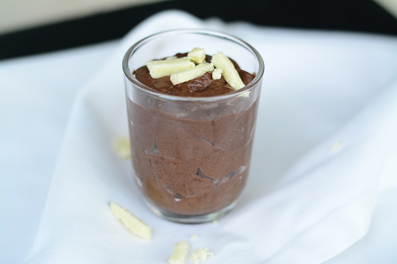 Rotweinmousse - Rezept