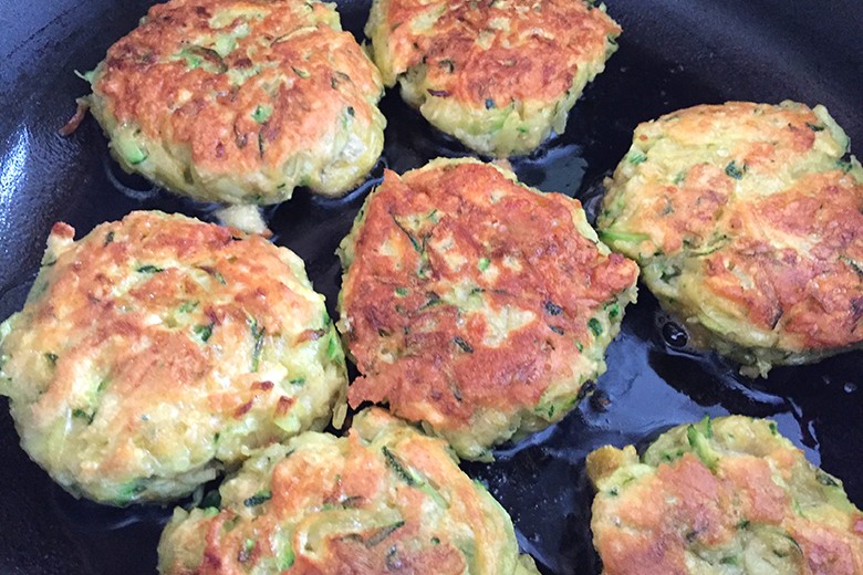 Kartoffel-Zucchini-Puffer