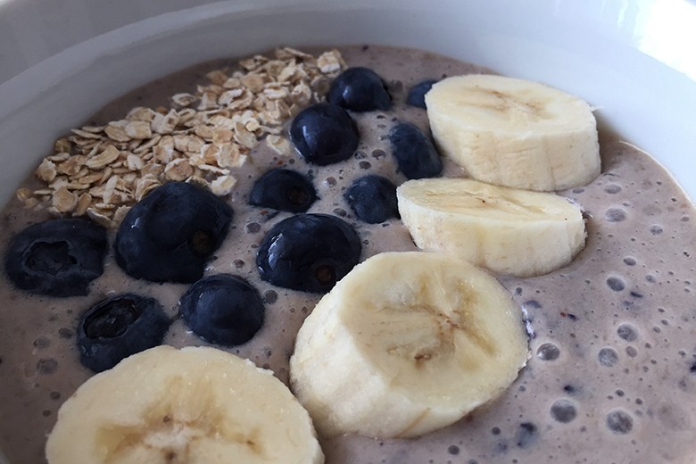 Smoothie-Blaubeer-Bowl