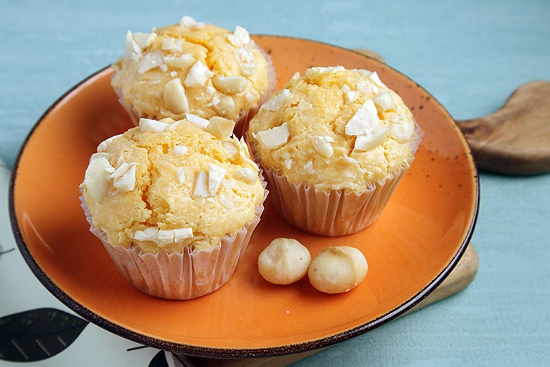Macadamia-Muffins
