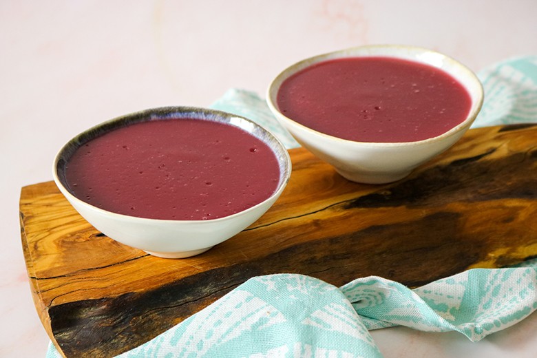 Schneller Kirschpudding