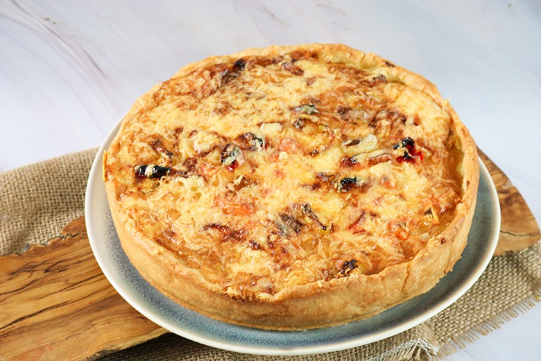 Sommerliche Gemüse-Quiche