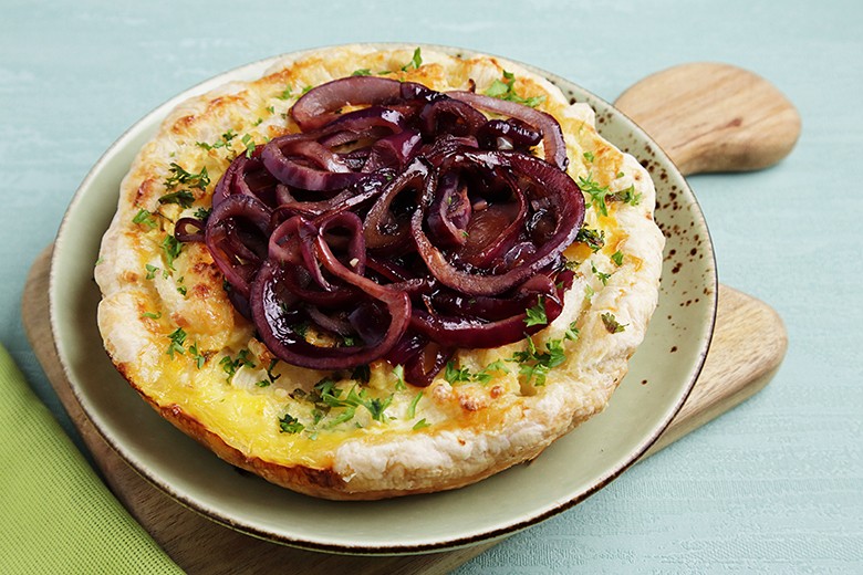 Kohlrabi-Quiche