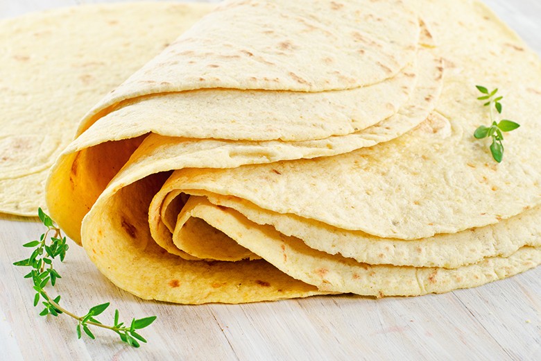 Tortillas aus Maismehl