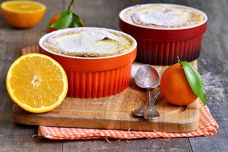 Orangensoufflés