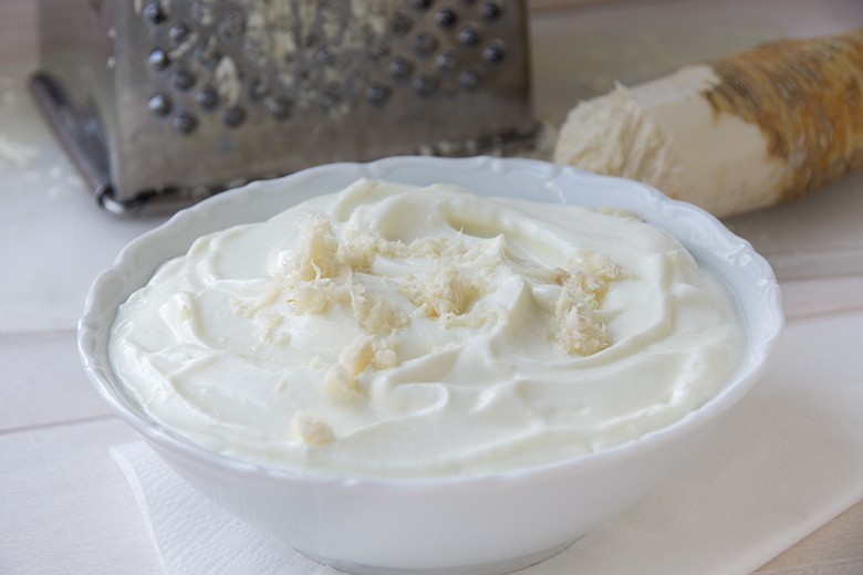 Meerrettichcreme mit Frischkäse