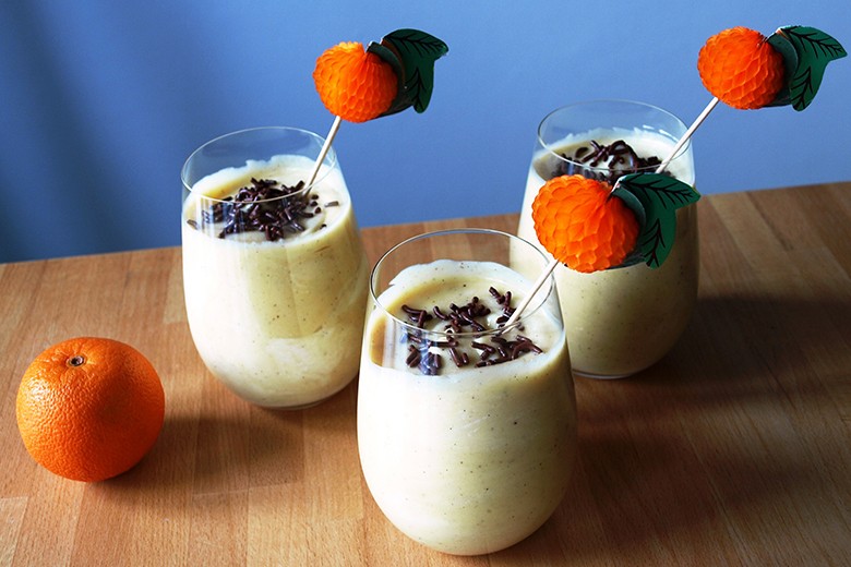 Einfache Orangencreme