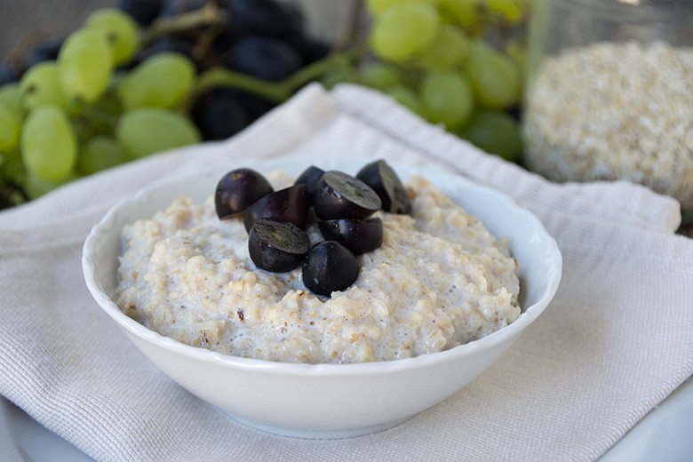 Traubenmüsli mit Jogurt
