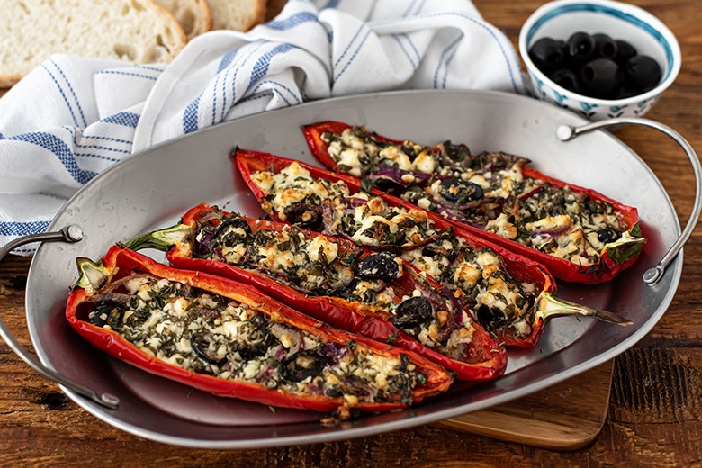 Paprika vom Grill