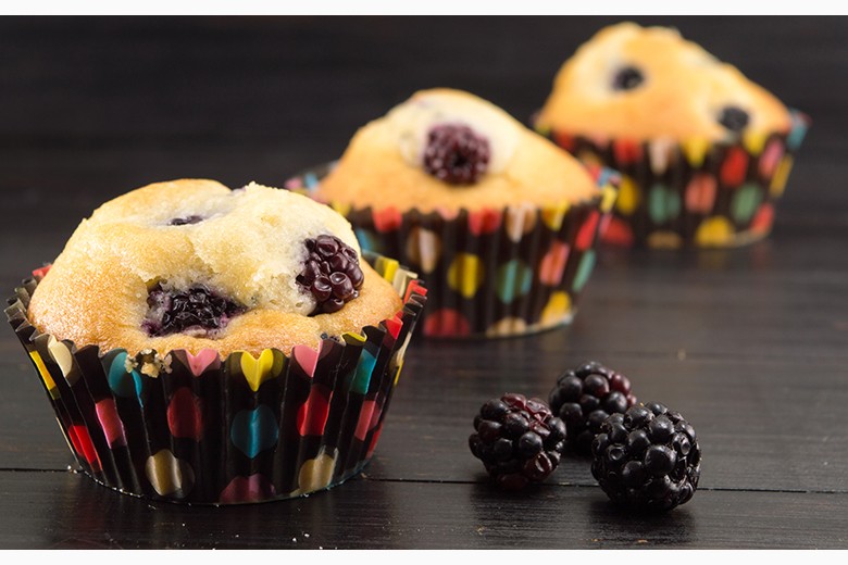 Brombeere Muffins