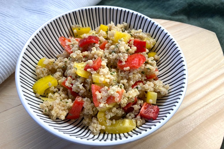 Paprika-Quinoa-Salat