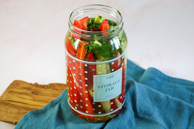 Eingelegte Paprika