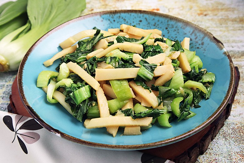 Gemüsepfanne mit Pak Choi