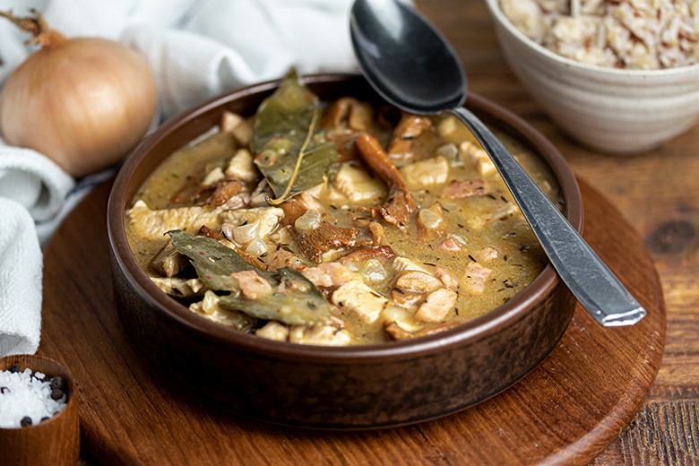Pfifferlinge-Gulasch