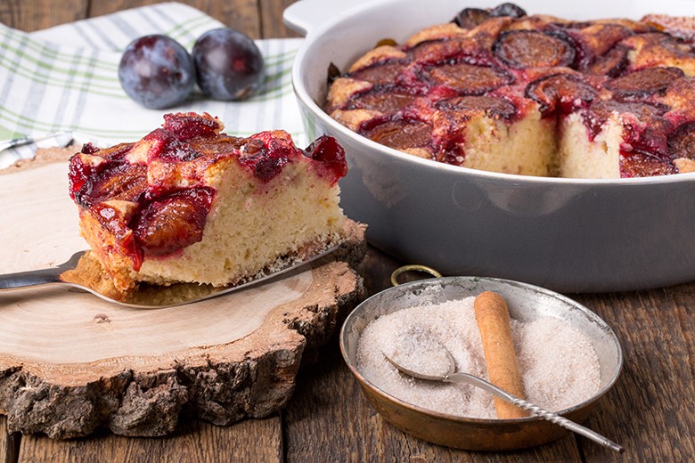 Schneller Pflaumenkuchen