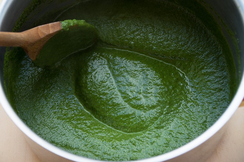 Vegane Spinatsauce