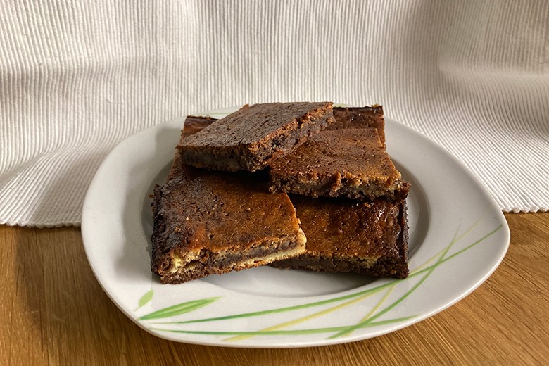 Marmor-Käsekuchen-Brownies